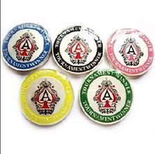 5 colors special design poker chip sets